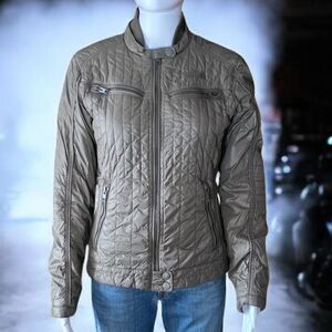 🩶The North Face Olive Green Midori Moto Jacket